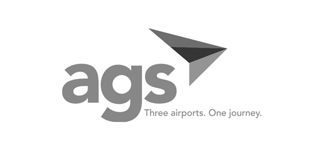 AGS Airports logo - The media Shop clients
