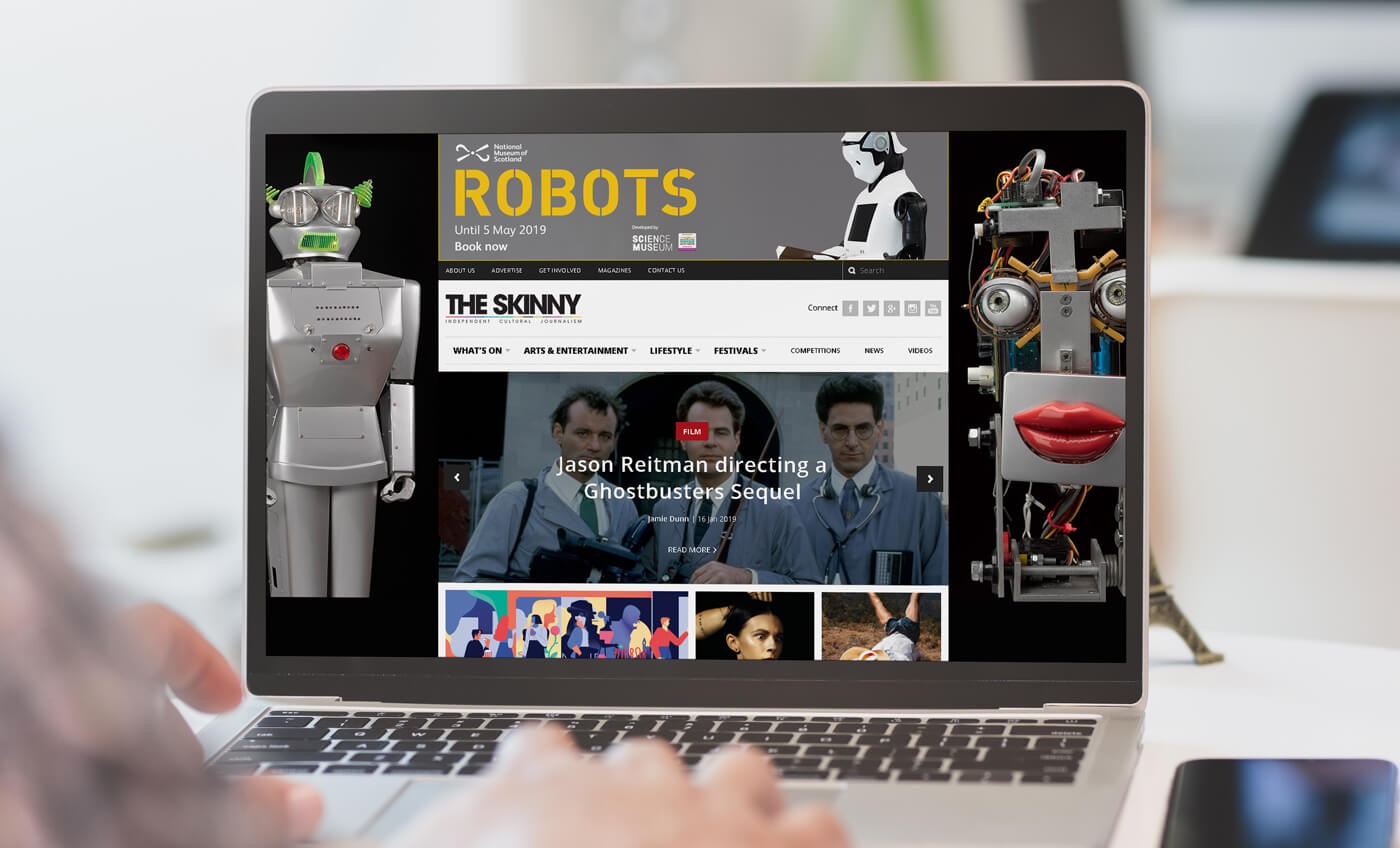 The Skinny Website, The National Museum of Scotland, Robots