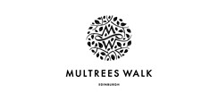 Logo for Multrees Walk shopping centre in Edinburgh