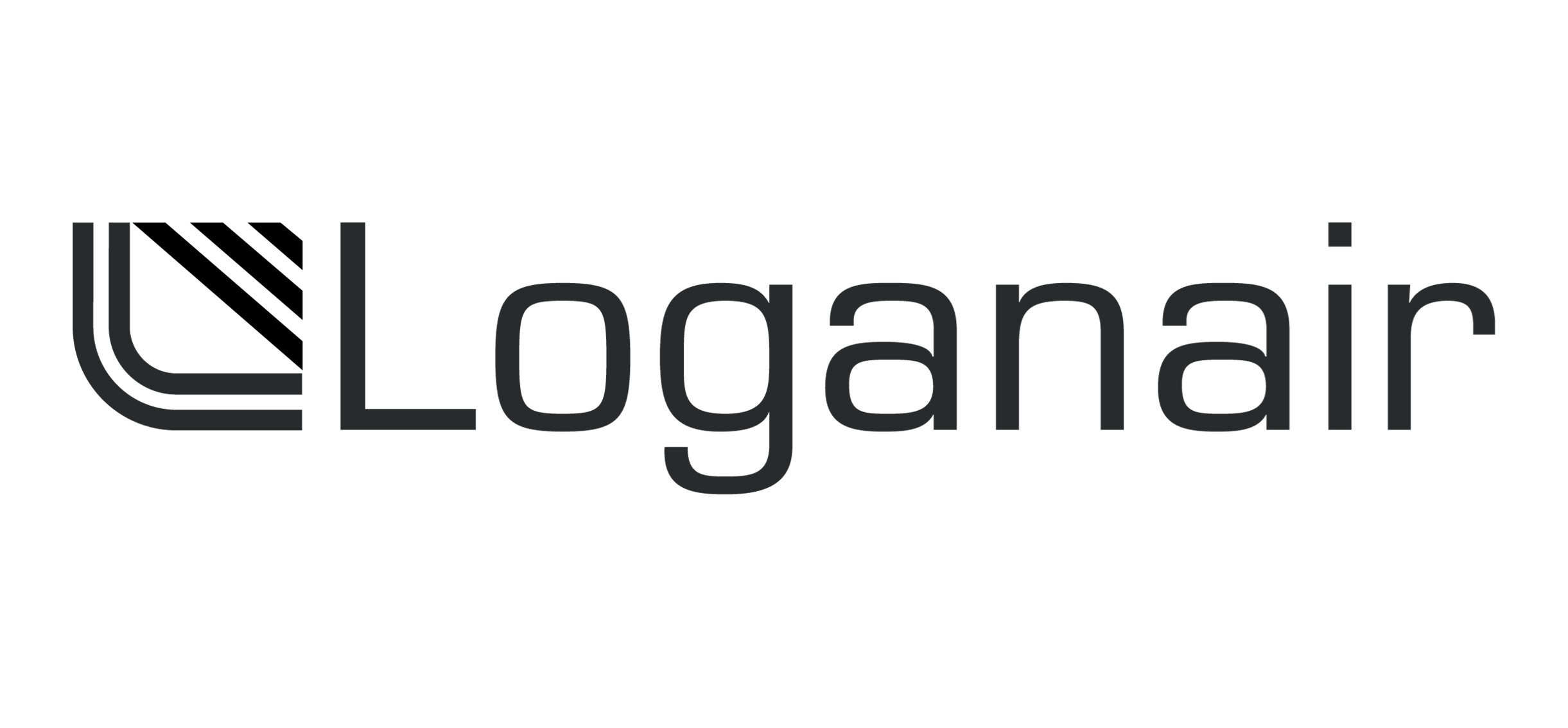 Logo for the airline loganair