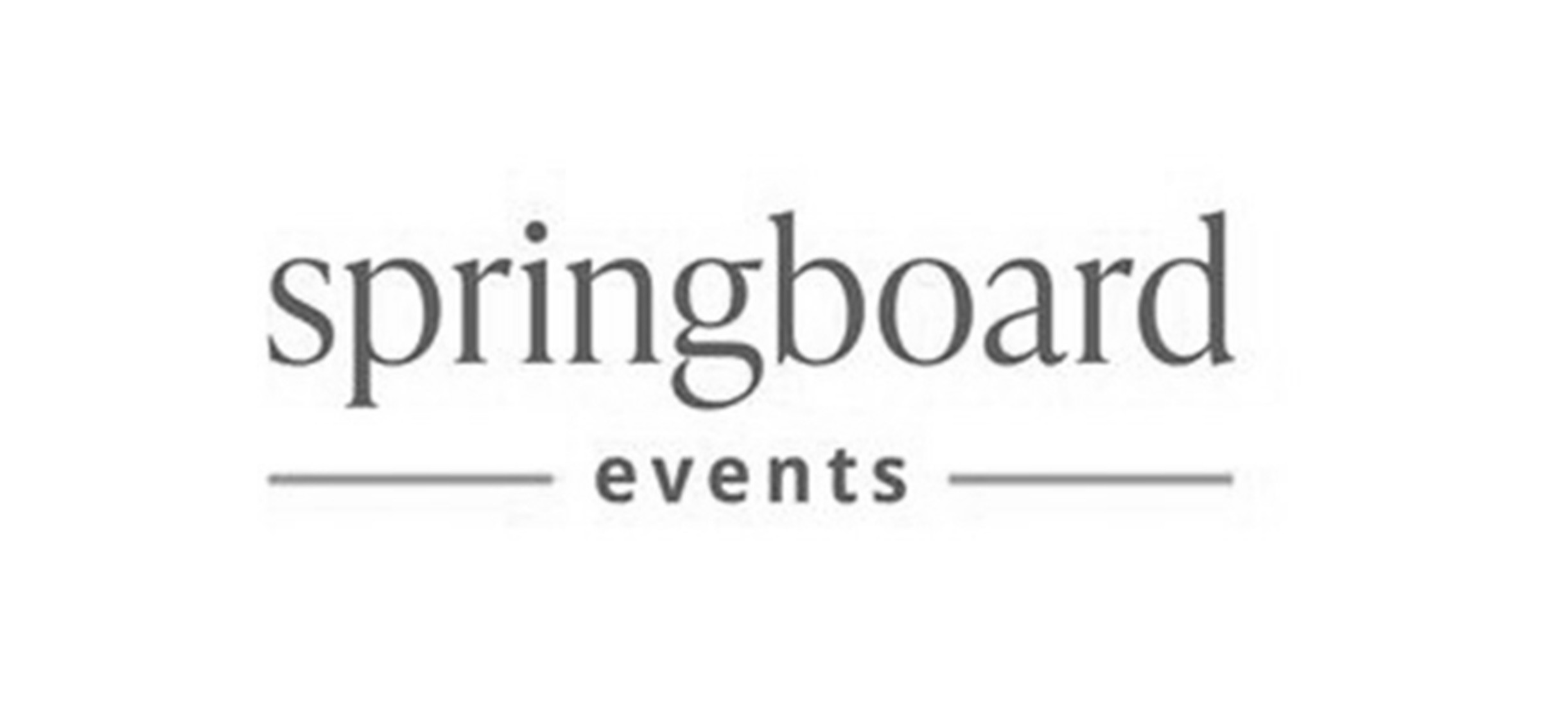 Logo for Springboard events